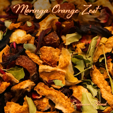 Moringa Iced Tea Orange Zest