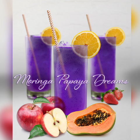 Moringa Iced Tea Papaya Dreams