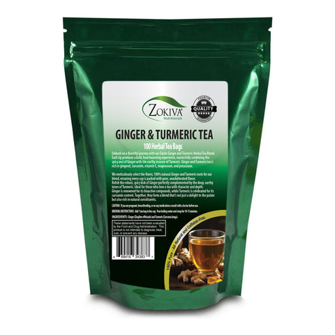 Ginger and Turmeric Tea Mega Pack