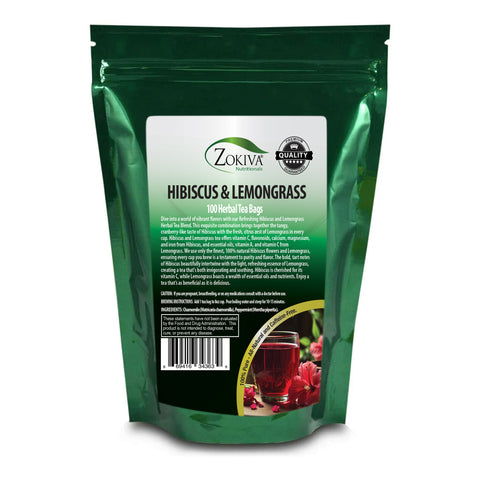 Hibiscus and Lemongrass Tea Mega Pack