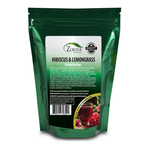 Hibiscus and Lemongrass Tea