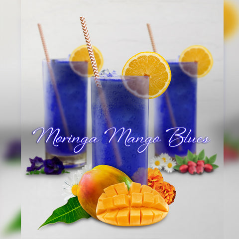 Moringa Iced Tea Mango Blues