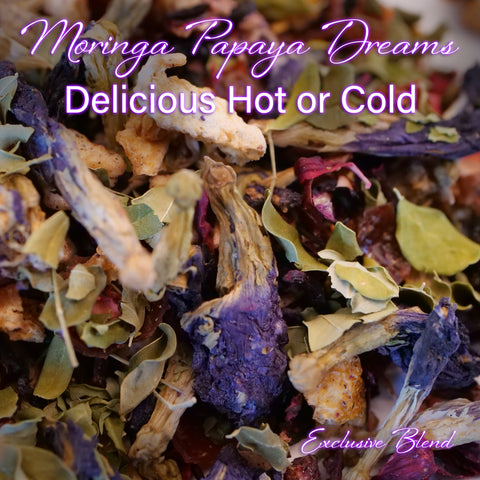 Moringa Iced Tea Papaya Dreams